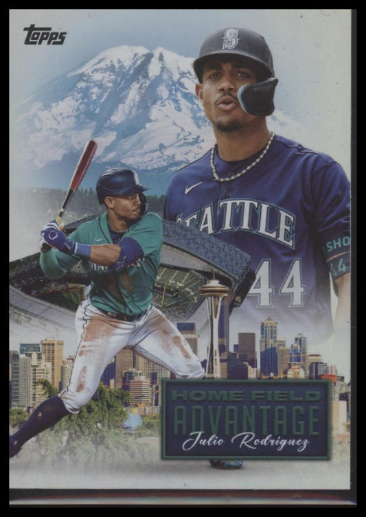 Julio Rodríguez 2024 Topps #HFA-7 Home Field Advantage