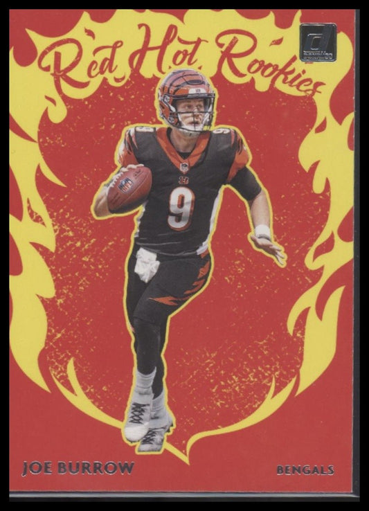 Joe Burrow 2020 Donruss #RH-JB Red Hot Rookies