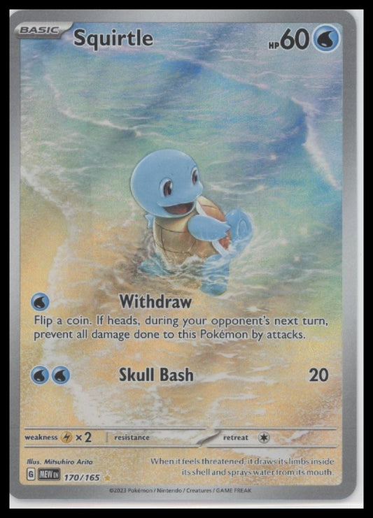 Squirtle SV: Scarlet & Violet 151 #170/165