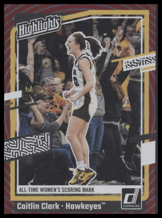 Caitlin Clark 2024 Panini Caitlin Clark Collection #H10 Highlights