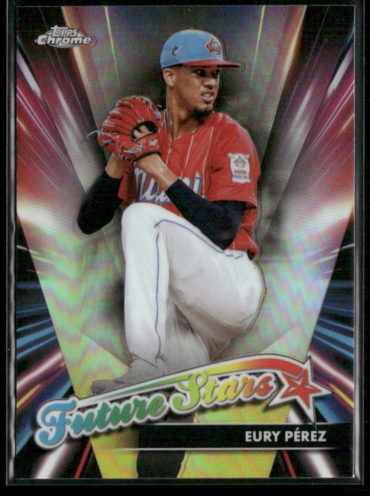2024 Topps Chrome #FS-11 Eury Pérez Future Stars