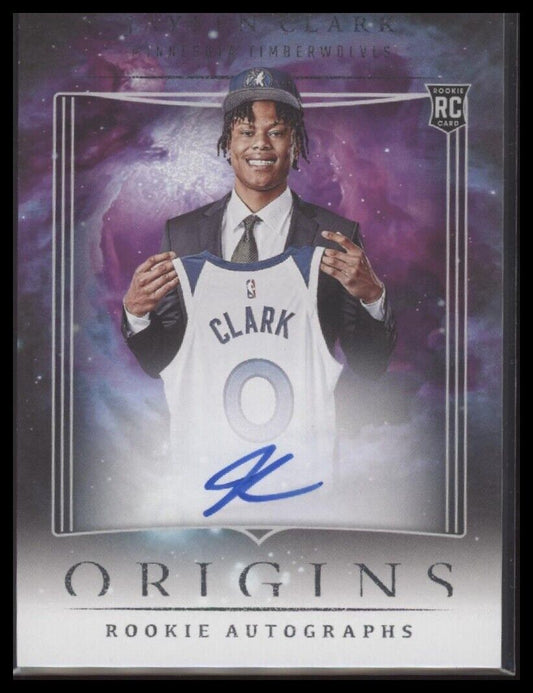 2023-24 Panini Origins #RA-JCM Jaylen Clark Rookie Autographs