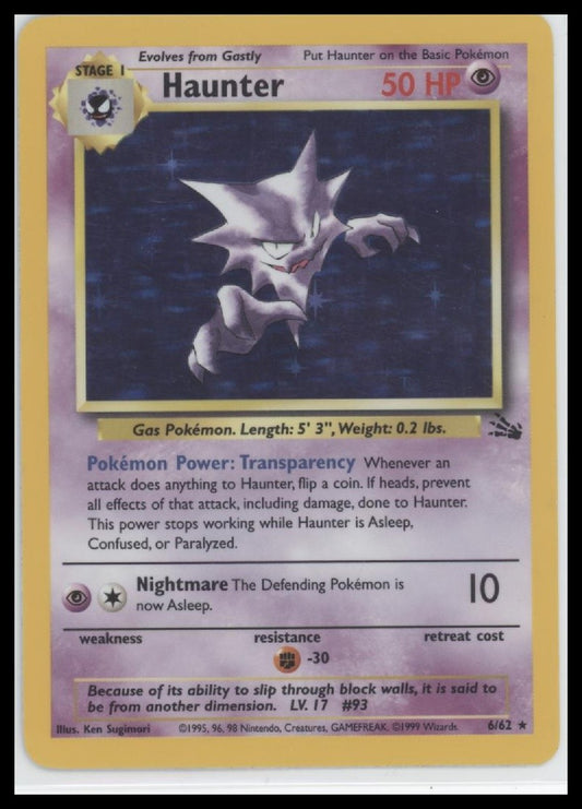 Haunter (6) Fossil #06/62