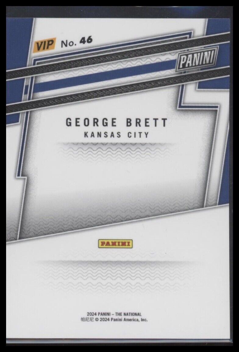 2023 Panini National Sports Collectors Convention VIP Party #46 George Brett