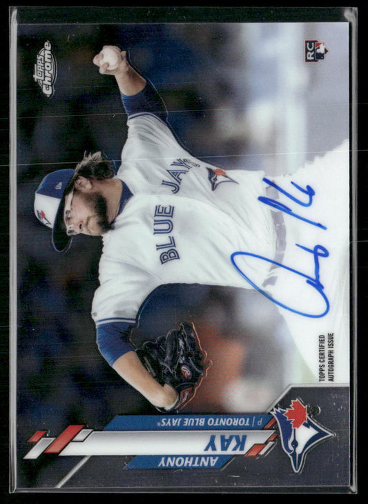 2020 Panini Prizm #RA-AK Anthony Kay Rookie Autographs Silver Prizm