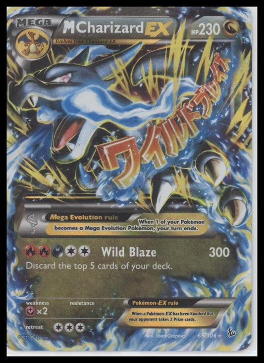 M Charizard EX (X) XY - Flashfire #69/106