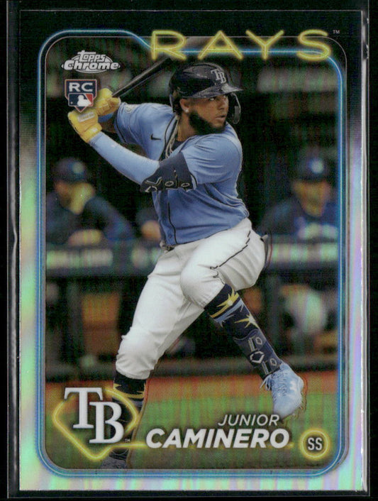 2024 Topps Chrome #213 Junior Caminero Refractors
