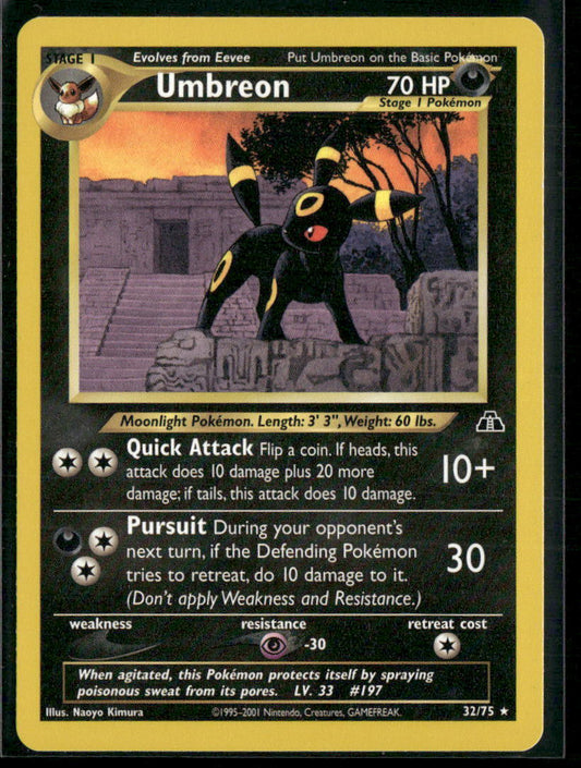 Pokemon Neo Discovery #32/75 Umbreon