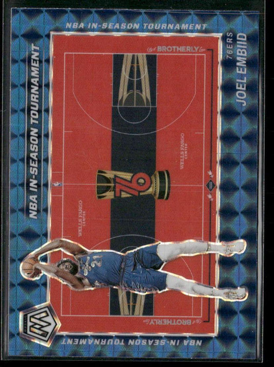 2023-24 Panini Mosaic #24 Joel Embiid NBA In-Season Tournament