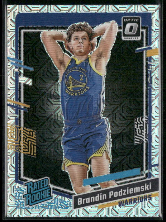 2023-24 Donruss Optic #203 Brandin Podziemski Choice
