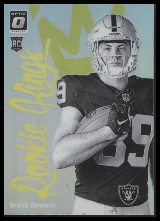 Brock Bowers 2024 Donruss Optic #7 Rookie Kings