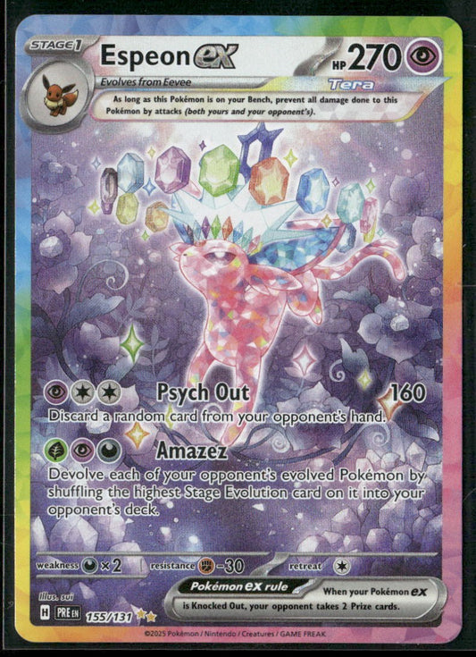 Espeon ex SV: Prismatic Evolutions #155/131