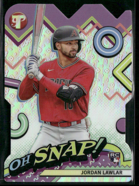 2024 Topps Pristine #OH-4 Jordan Lawlar Oh Snap!