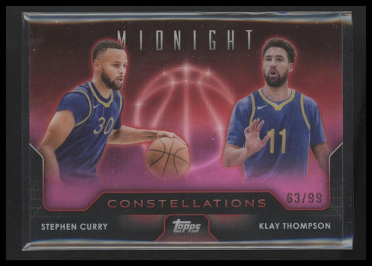 Stephen Curry / Klay Thompson 2023-24 Topps Midnight #C-20 Constellations