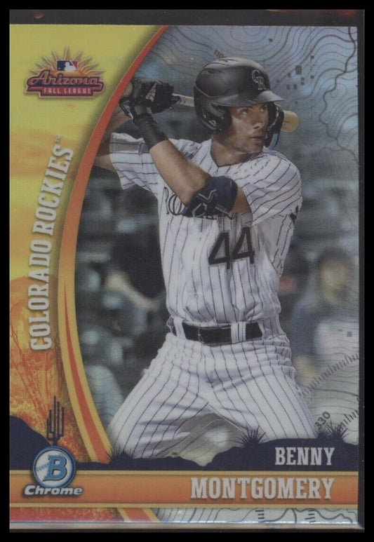 2024 Bowman Chrome #AFLS-11 Benny Montgomery 2023 AFL Fall Stars