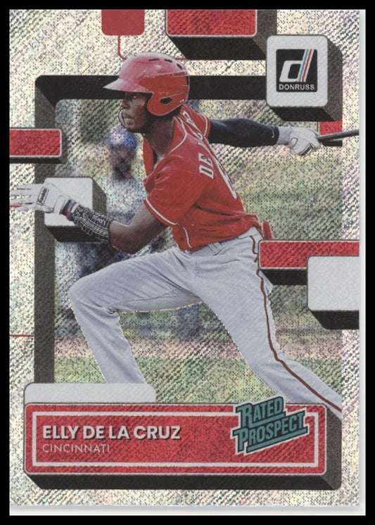 Elly De La Cruz 2022 Donruss #RP-6 Rated Prospects Rapture