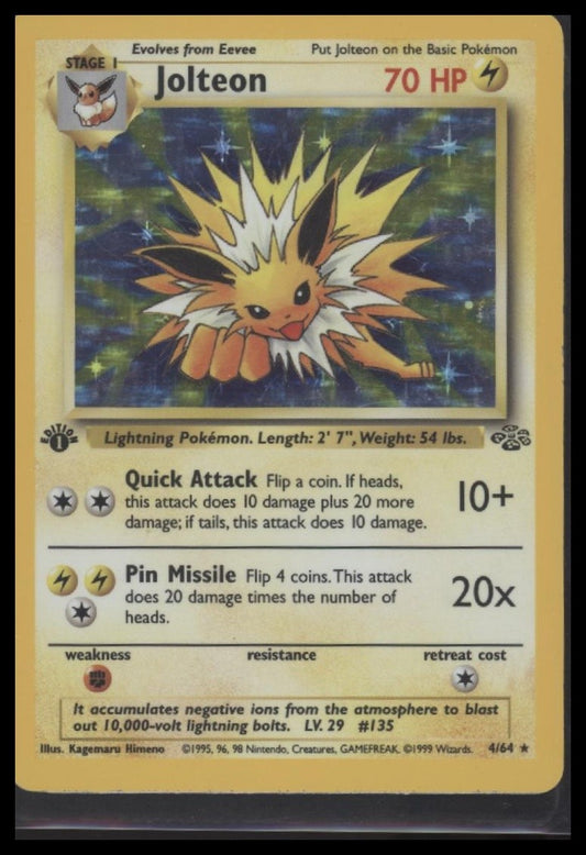 Jolteon (4) Jungle #04/64 - 1st Edition