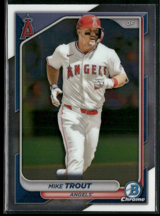 2024 Bowman Chrome #82 Mike Trout