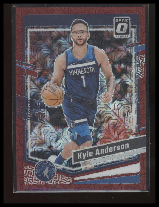 2023-24 Donruss Optic #195 Kyle Anderson Choice Red #/88