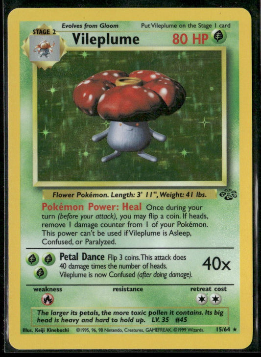 Vileplume (15) Jungle #15/64