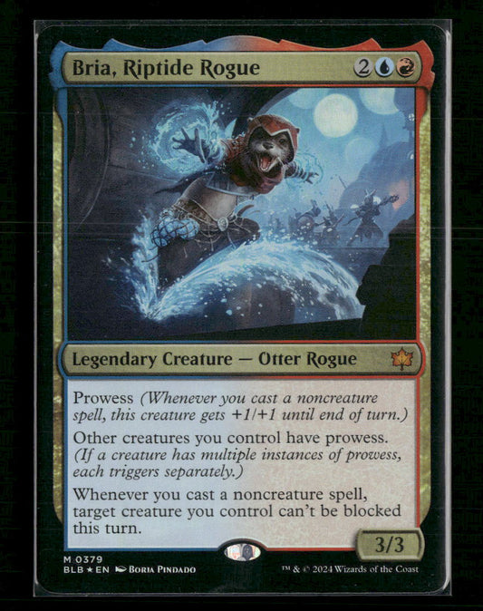 Bloomburrow Bria, Riptide Rogue Foil #379