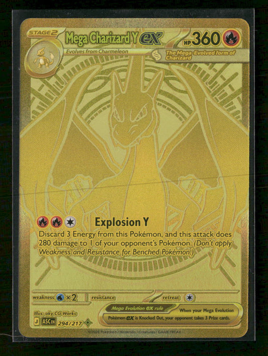 ME: Ascended Heroes Mega Charizard Y ex #294/217