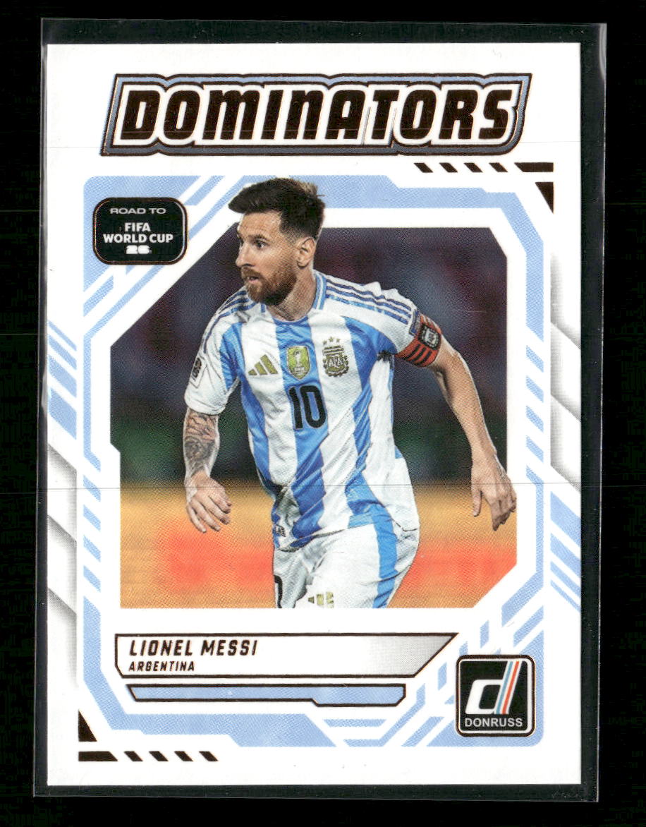 2025-26 Donruss Road to FIFA World Cup Dominators Lionel Messi #3