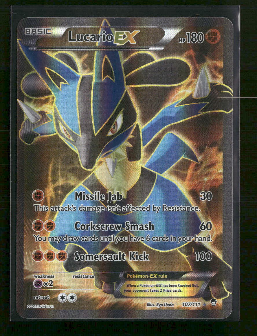 XY - Furious Fists Lucario EX (107 Full Art) #107/111