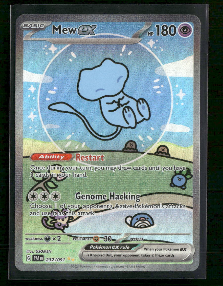 SV: Paldean Fates Mew ex #232/091