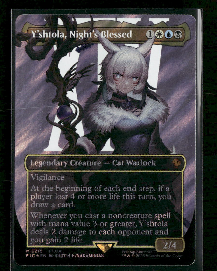 FINAL FANTASY Y'shtola, Night's Blessed (Borderless) (Surge Foil) #215