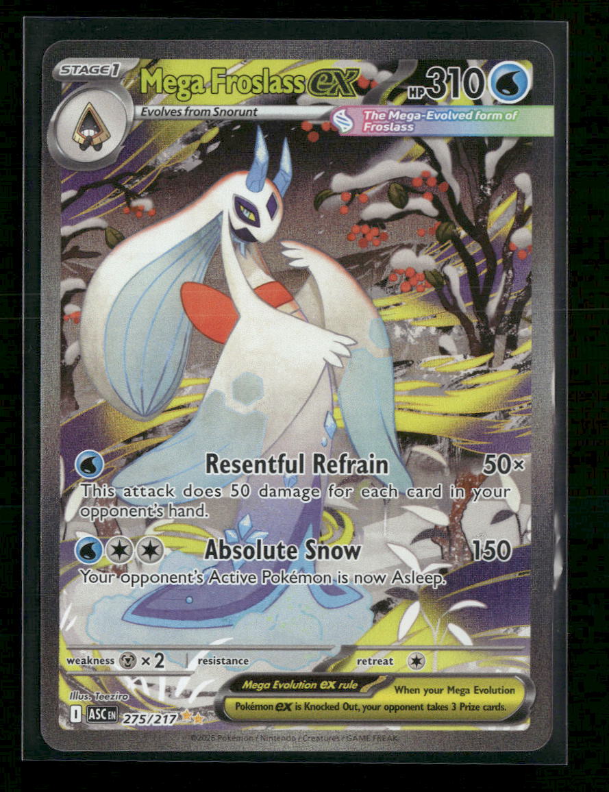 ME: Ascended Heroes Mega Froslass ex #275/217
