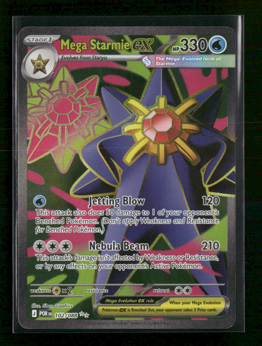 ME03: Perfect Order Mega Starmie ex #102/088