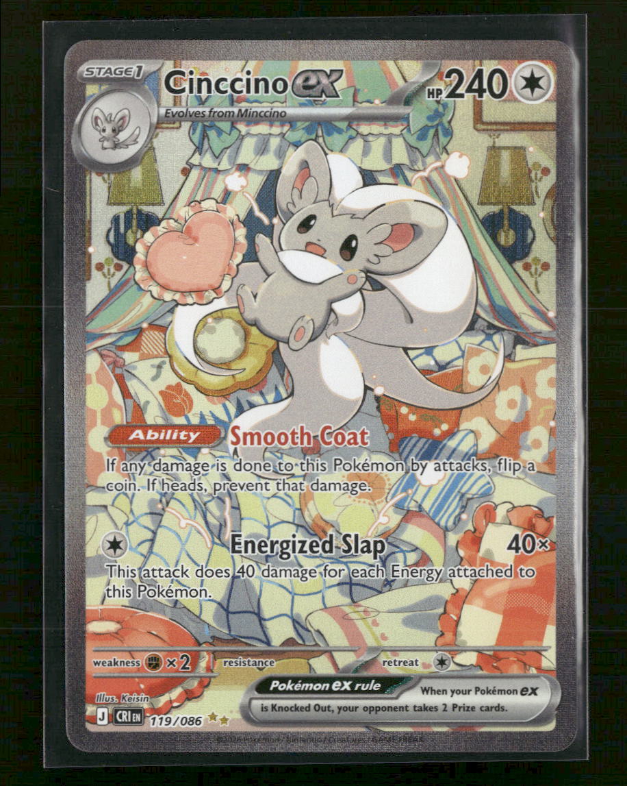 ME04: Chaos Rising Cinccino ex #119/086