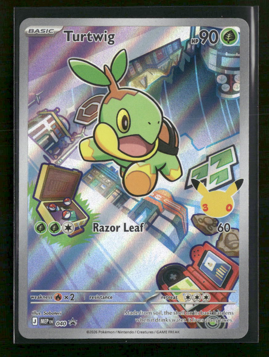 ME: Mega Evolution Promo Turtwig #040