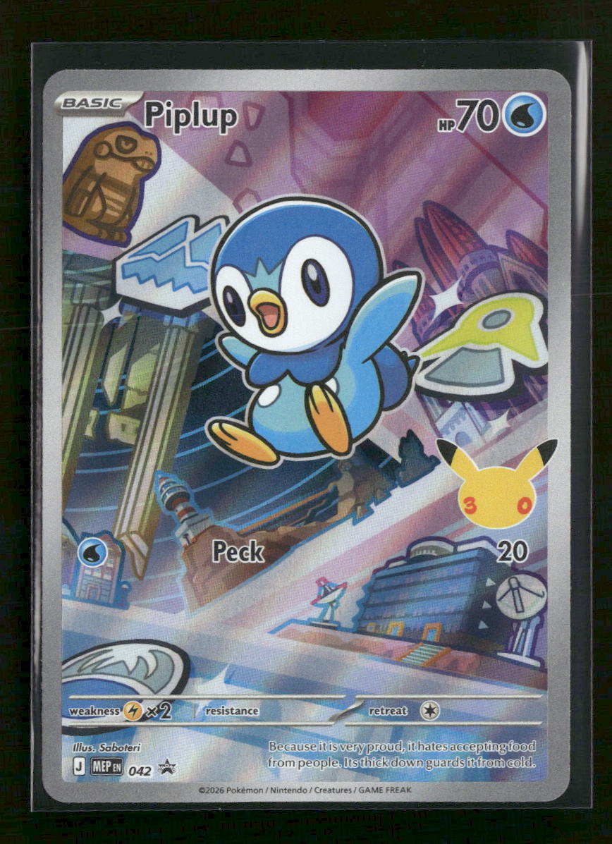 ME: Mega Evolution Promo Piplup #042