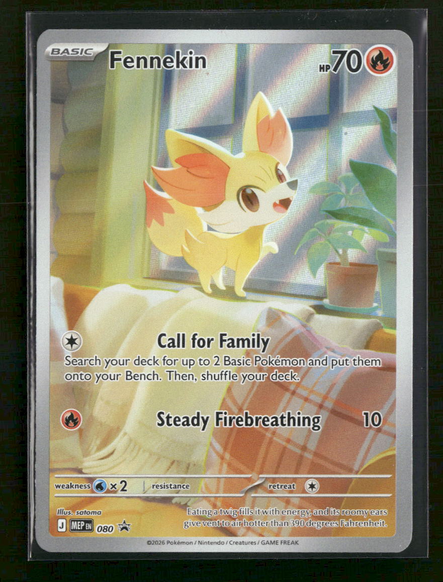 ME: Mega Evolution Promo Fennekin #080
