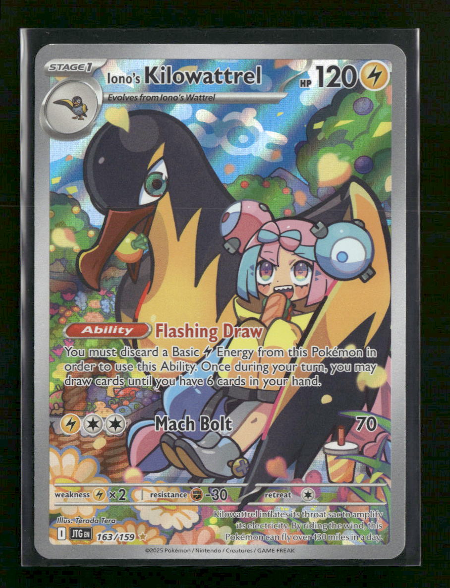 SV09: Journey Together Iono's Kilowattrel #163/159