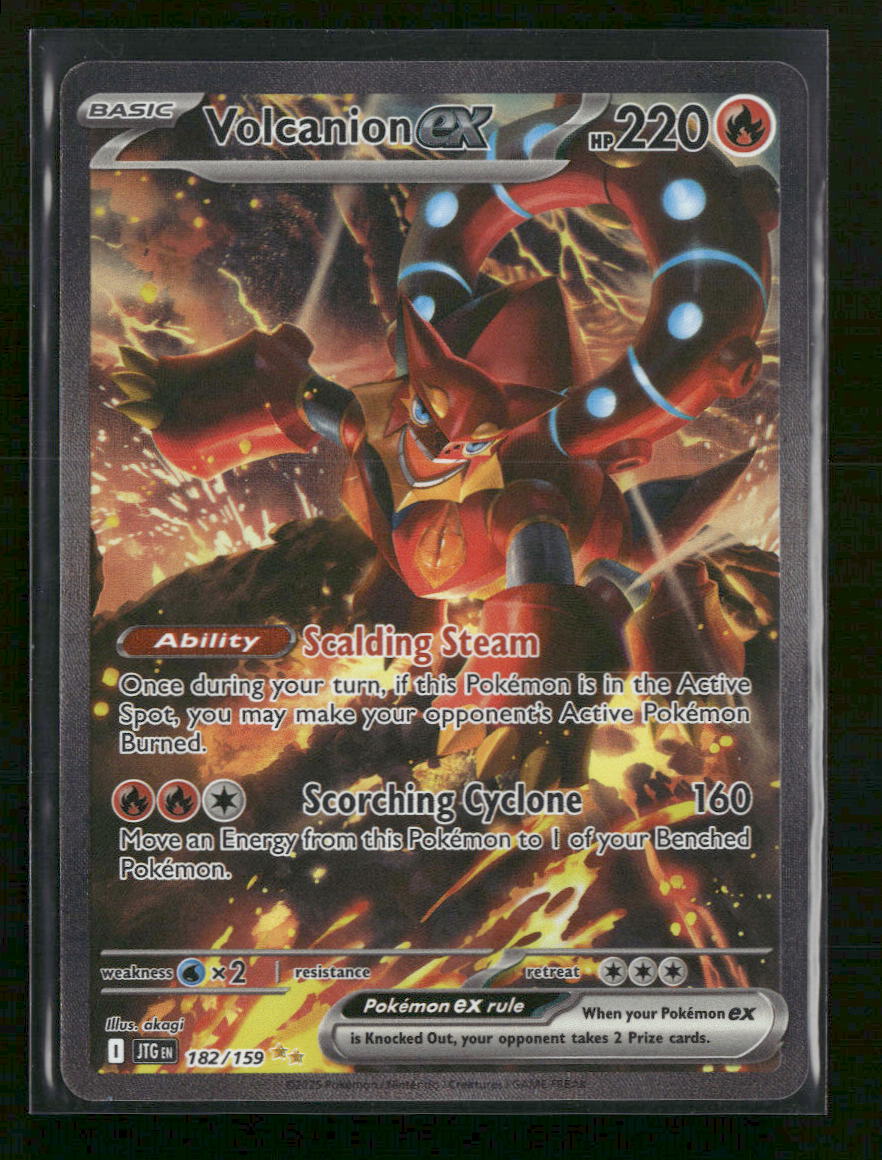 SV09: Journey Together Volcanion ex #182/159