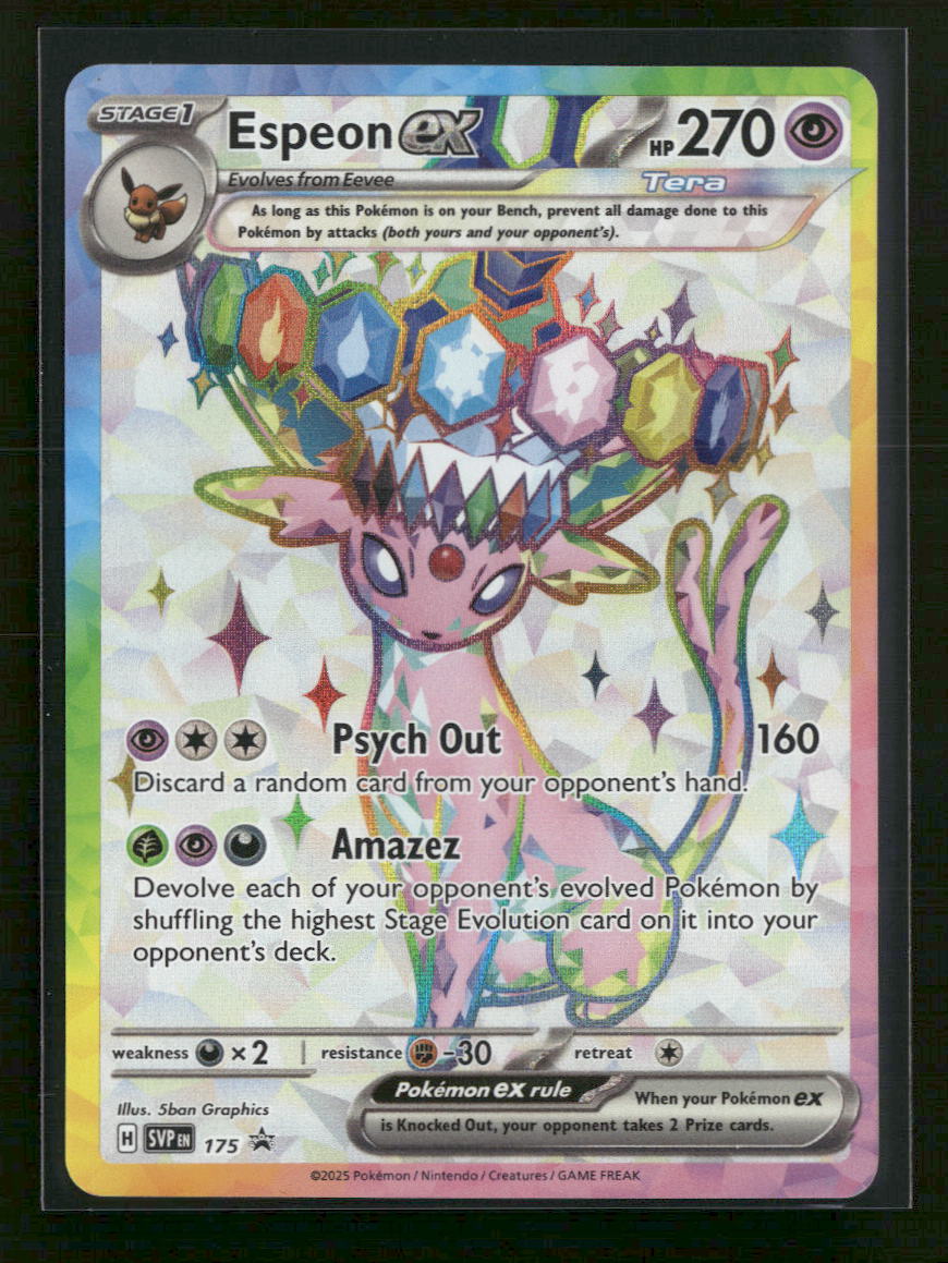 SV: Scarlet & Violet Promo Cards Espeon ex #SVP 175