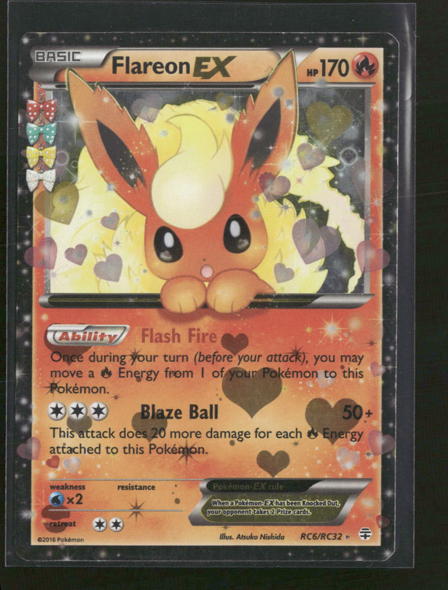 Generations: Radiant Collection Flareon EX #RC6/RC32