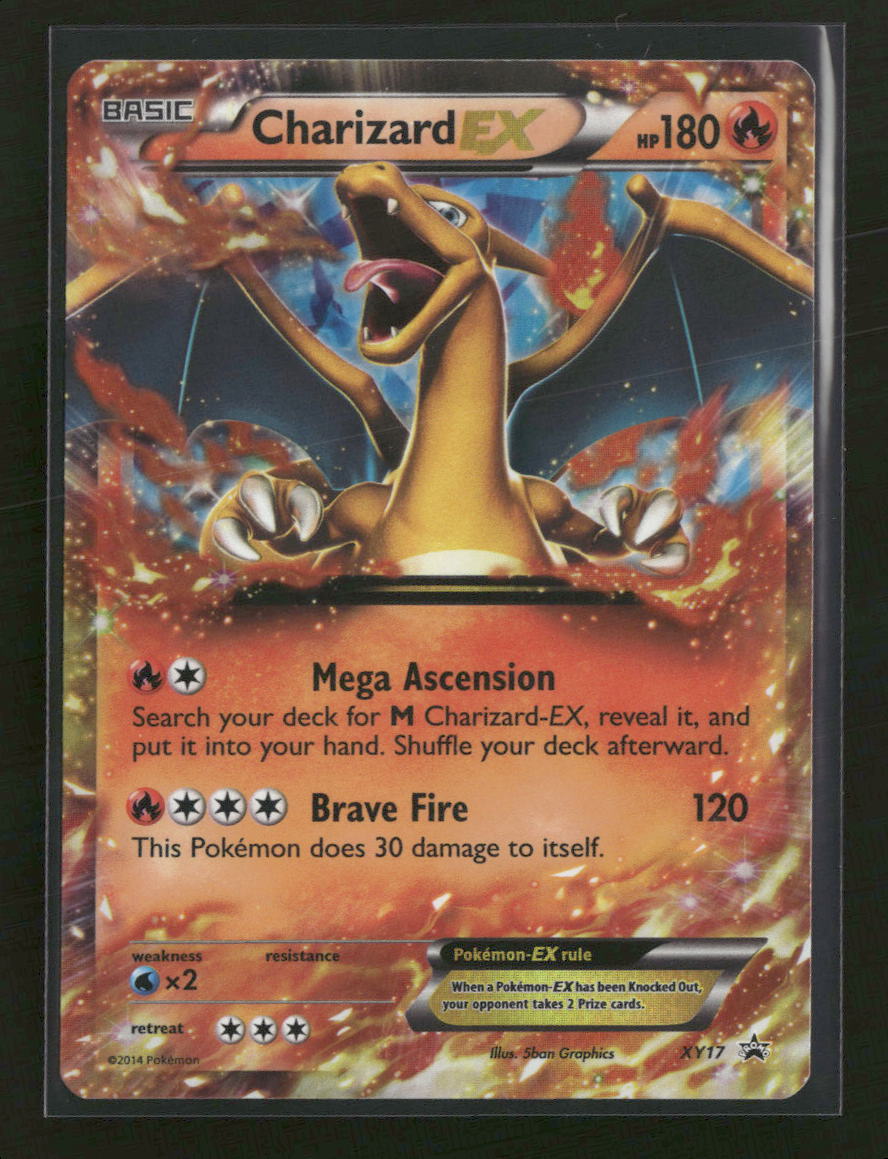 XY Promos Charizard EX #XY17 *Damaged*