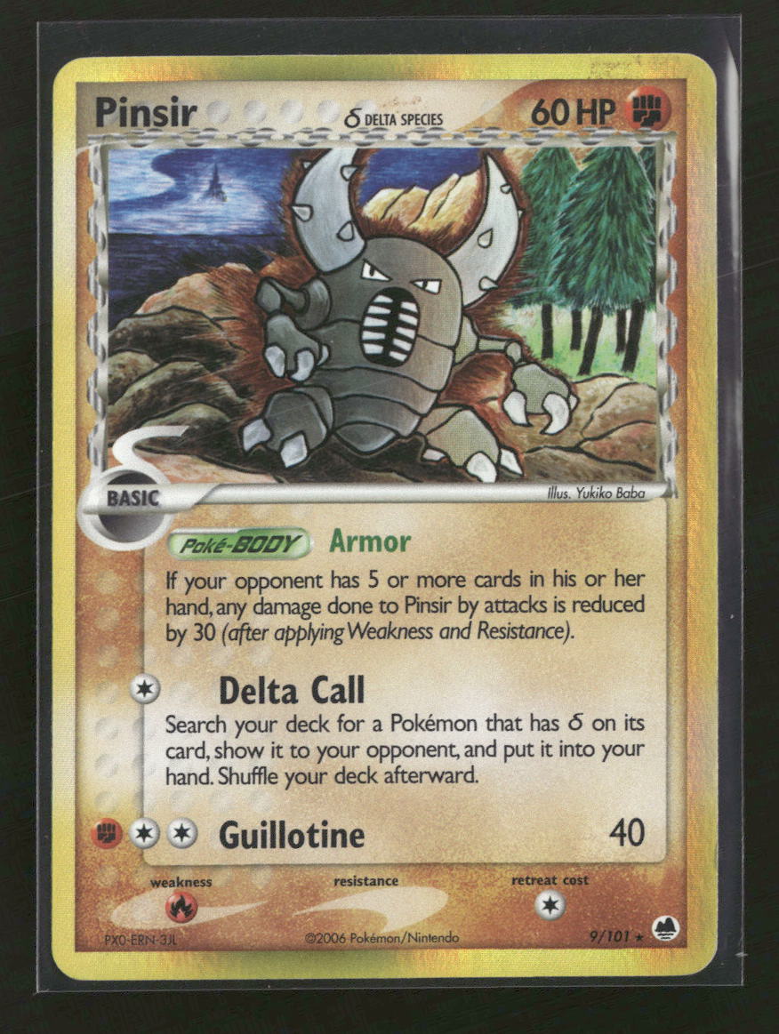 Dragon Frontiers Pinsir (Delta Species) #9/101