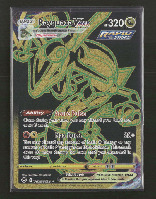 SWSH12: Silver Tempest Trainer Gallery Rayquaza VMAX (Secret) #TG29/TG30