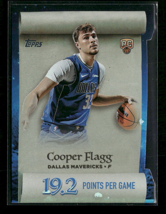 2025-26 Topps Holiday Making The Nice List Cooper Flagg #ML-1