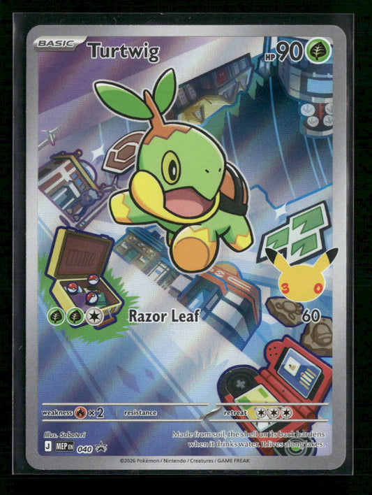 ME: Mega Evolution Promo Turtwig #040