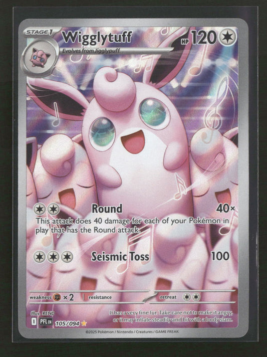 ME02: Phantasmal Flames Wigglytuff #105/094