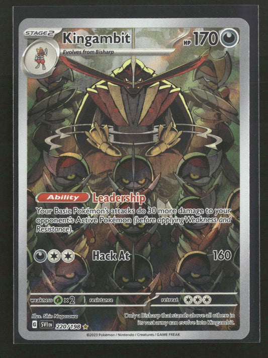 SV01: Scarlet & Violet Base Set Kingambit #220/198