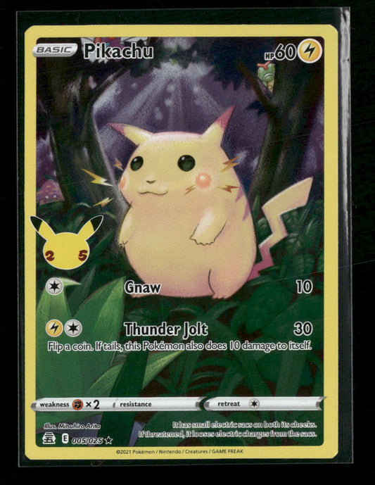 Celebrations Pikachu #005/025