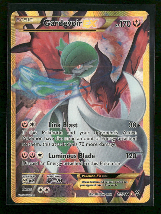XY - Steam Siege Gardevoir EX (Secret) #116/114