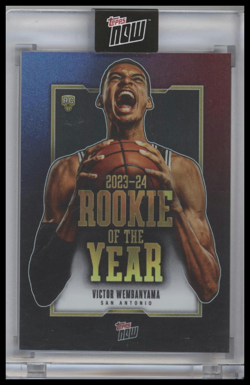 2023-24 Topps Now Victor Wembanyama #VW-6